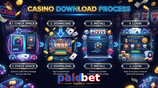 Game list for Paidbet download section
