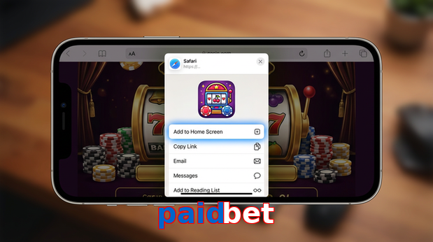 Game list for Paidbet ios section